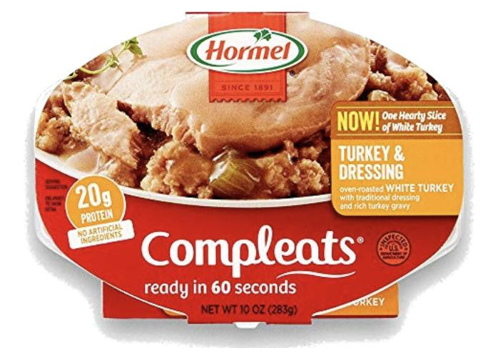 Hormel Compleats Turkey and Dressing, 10 Ounce 1 Pk