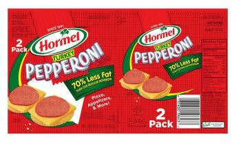 Hormel Original Slices Turkey Pepperoni 1.5lbs