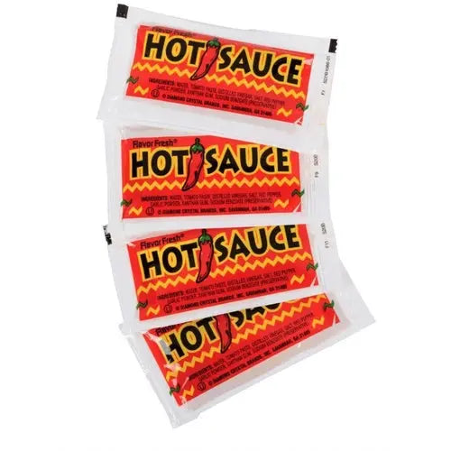 Hot Sauce 3 Gram Portion Packet 25ct