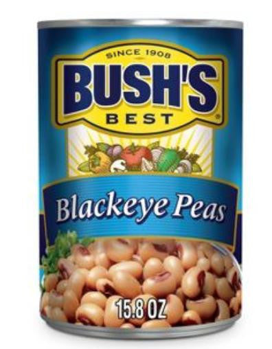 Iberia/Bushs Blackeye Peas - 15.8oz