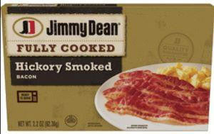 Jimmy Dean Hickory Smoked Bacon, 2.2oz