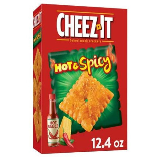 Keebler Cheez-It Cheese Hot and Spicy, 12.4oz