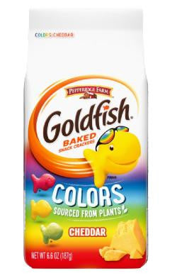 Keebler Goldfish Colors Cheddar 6.6 oz bag