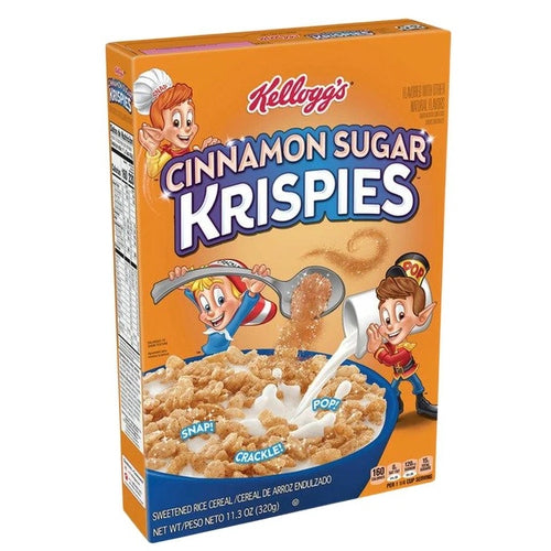 Kelloggs Cinnamon Sugar Krispies, 11.5oz