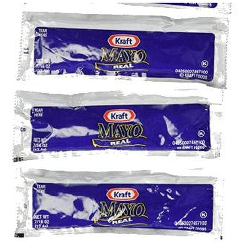 Kraft Mayonnaise Packets 25ct