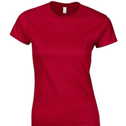 Ladies Softstyle T-Shirt Cherry Red