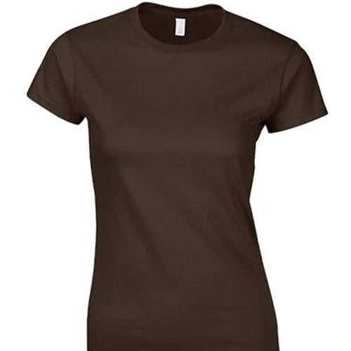 Ladies Softstyle T-Shirt Chocolate