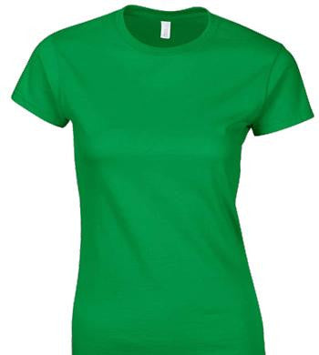Ladies Softstyle T-Shirt Kelly Green