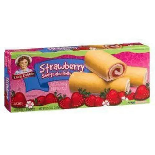 Little Debbie Strawberry Shortcake Rolls 6ct