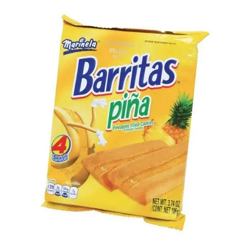 Marinela Barritas de Pina, Pineapple, 3.74oz