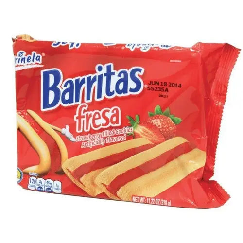 Marinela Barritas Fresa, 11.22oz