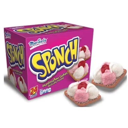 Marinela Sponch Marshmallow Cookies 8 ct