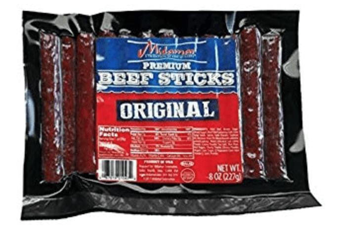 Midamar Halal Beef Snack Sticks 8oz