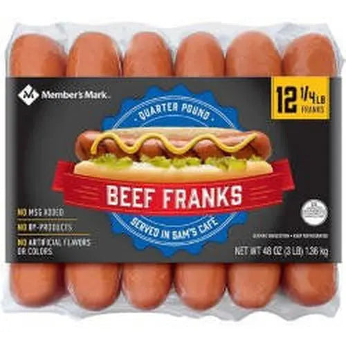 MM Beef Franks 3 lbs