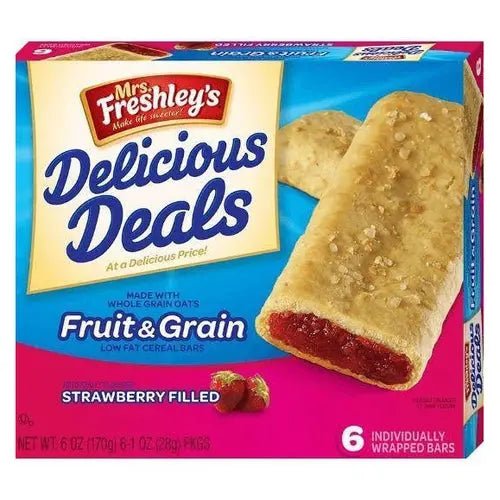 Mrs Freshleys Fruit Grain Bars