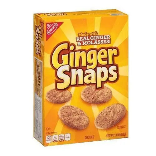 Nabisco GV/Nabisco Ginger Snaps Cookies, 16 oz