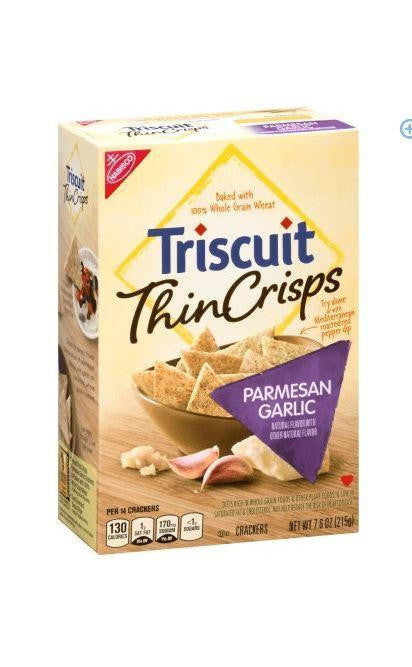 Nabisco Triscuit Thin Crisps Crackers, 7.6 oz