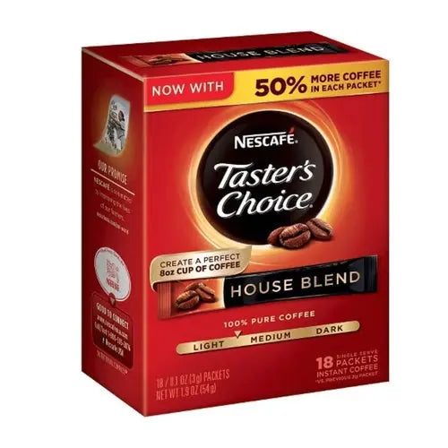 Nescafe Tasters Choice Instant House Blend 16ct