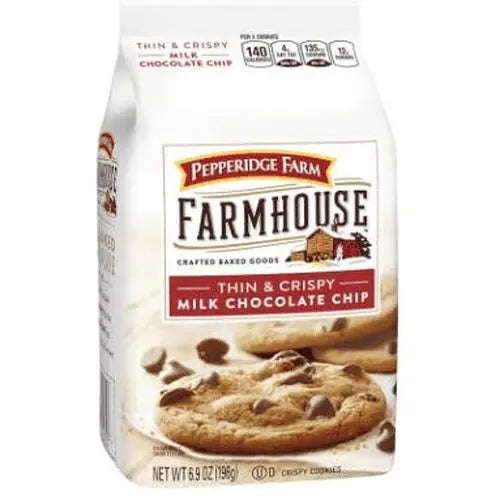 Pepperidge Farm Thin and Crispy Milk Chocolate Chip Cookies