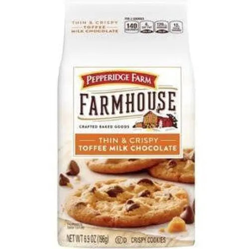 Pepperidge Farm Thin and Crispy Toffee Milk Chocolate Cookies