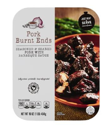 Pork Burnt Ends in BBQ Sauce 1lb |Wilson Inmate Package Program
