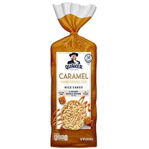 Quaker Rice Cakes, Caramel 5.46oz