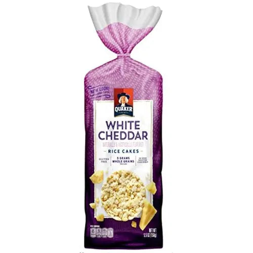 Quaker Rice Cakes, White Cheddar, 5.46oz