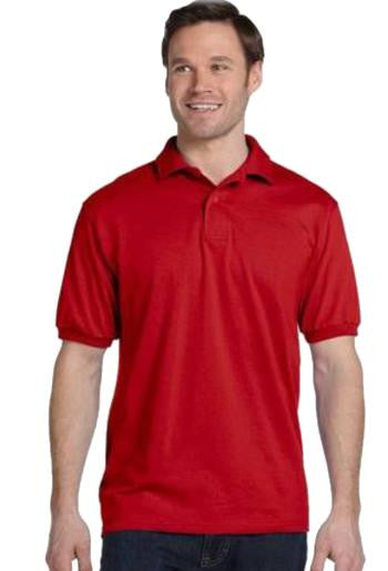 Short Sleeve Polo Red