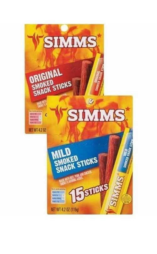 Simms Original Snack Sticks 4.2oz
