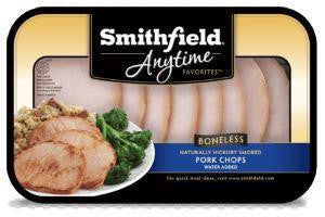 Smithfield Boneless Hickory Smoked Pork Chops