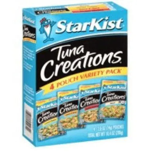 StarKist Chunk Tuna Creations 4ct |Wilson Inmate Package Program 