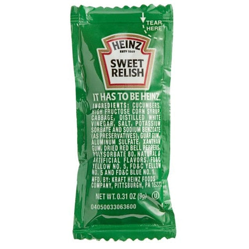 Sweet Relish Packets 25ct