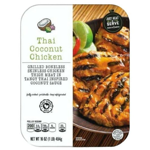 Thai Coconut Chicken-Grilled Boneless Breast