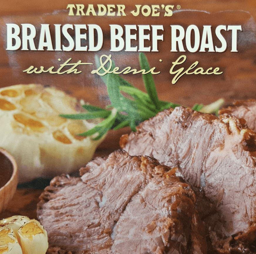 Trader Joes Braised Beef Roast Sliced 14oz