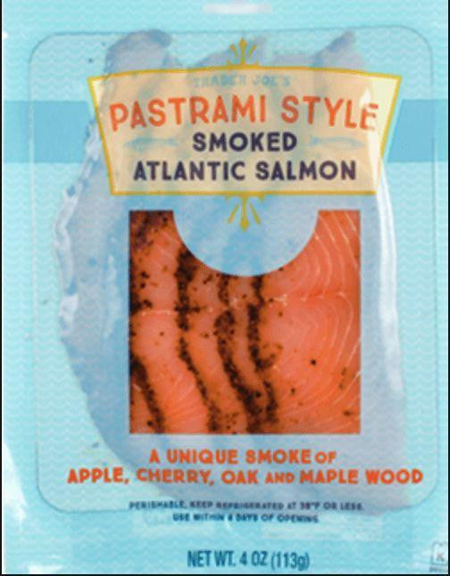 Trader Joes Smoked Atlantic Salmon- Pastrami Style 4oz