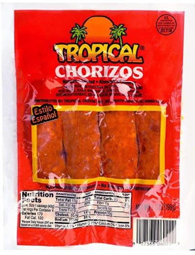 Tropical Chorizos Spanish-style 7 oz