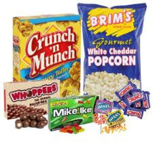 Value-Movie Box and Popcorn dollar12.99