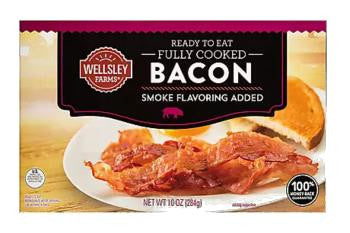 Wellsley Farms Fully Cooked Bacon LG