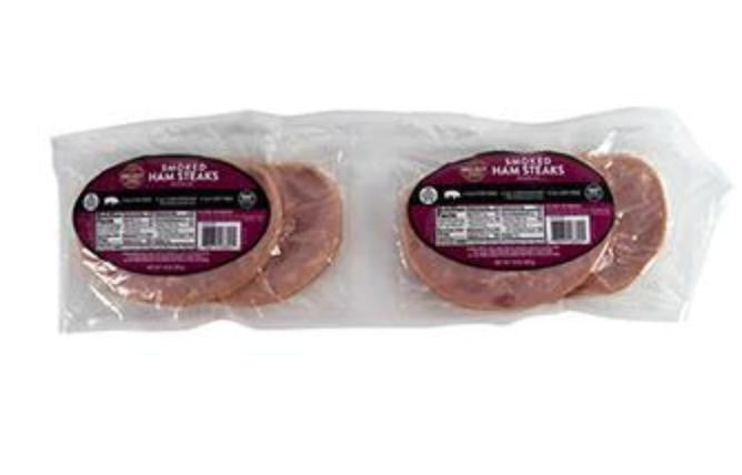 Wellsley Farms Low Sodium Ham Steaks, 2 pk/14 oz