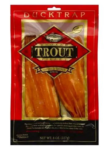Wild Smoked Trout Fillets 13oz