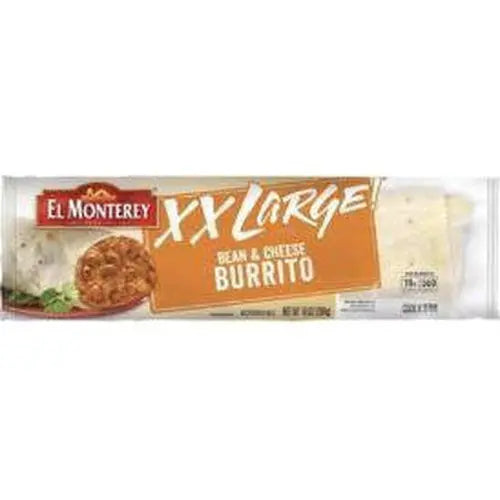 Wilson Inmate Package Program XXLarge Bean and Cheese Burrito Wrapper